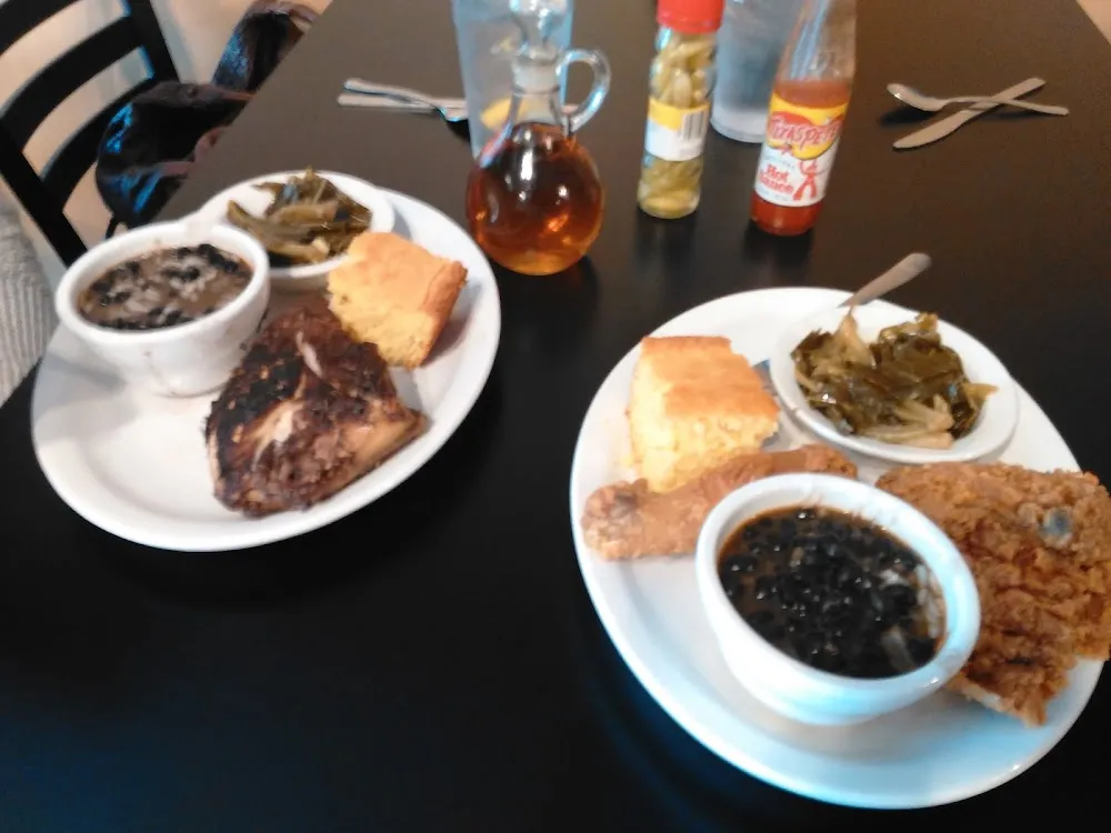 Jamaican Jerk Chicken and Fried Chicken